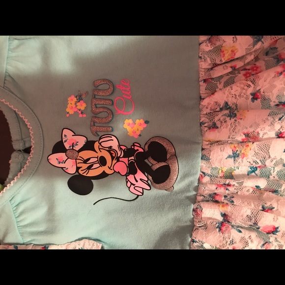 💕EUC💕 Minnie Mouse TuTu Cute Onesie - Picture 2 of 5